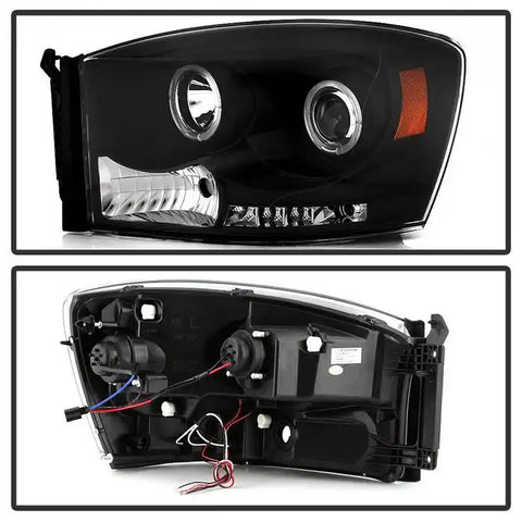 Spyder Automotive 5010001 Headlight Assembly Signature Series Projector Beam With L