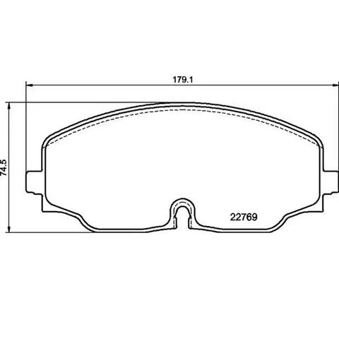 DISC BRAKE PAD SET
