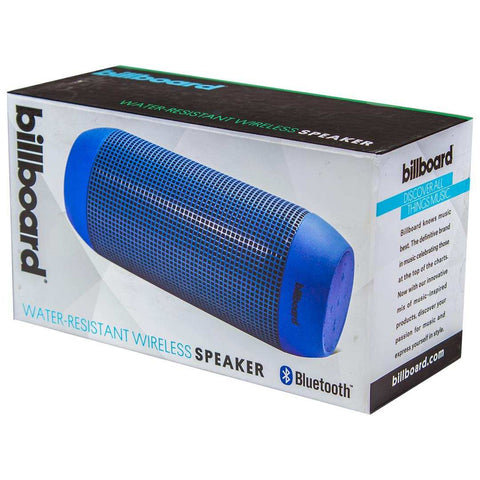 WATER RESISTANT BT SPEAKER  BLU