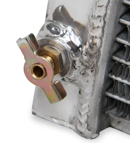 HOLLEY FB284 ALUMINUM RADIATOR; 3-ROW; 1 5/16 IN