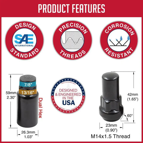 LCK-ACRN-M14 1.5(JEEP)BLK