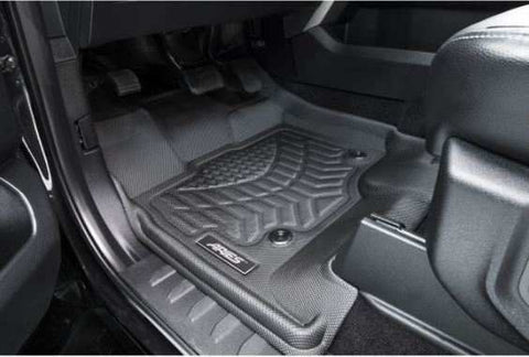 Aries TY19211809 Floor Liner StyleGuard XD  Molded Fit Integrated Channels Black
