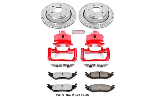 POWERSTOP KC2172-36 Z36 1-CLICK KIT W/CALIPER