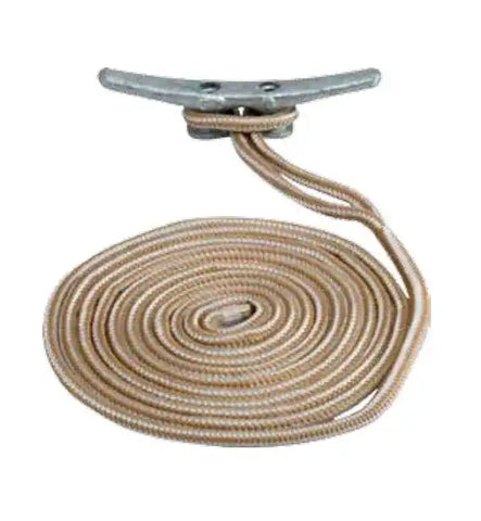 SEA DOG 302110020G/W-1 DOUBLE BRAIDED NYLON DOCK LINE