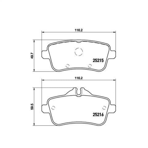 DISC BRAKE PAD SET