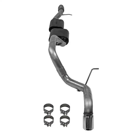 Flowmaster 817949 Exhaust System Kit Force II  Cat Back System 409S Stainless Stee