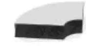 LEER 133955 TAIL CORNER FOAM 10MM