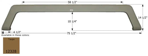 ICON 12328 FENDER SKIRT TANDEM TIMBERLAND F