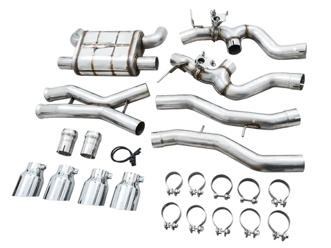 AWE 3025-43480 AWE SWITCHPATH CATBACK EXHAUST FOR