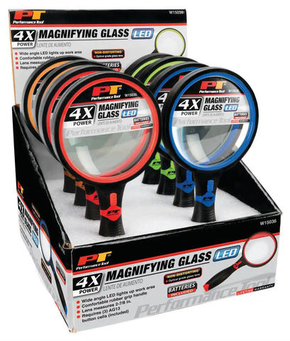 MAGNIFYING GLASS-LED