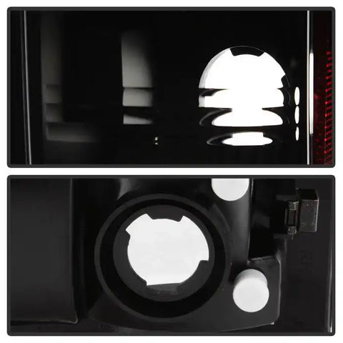 Spyder Automotive 5084118 Tail Light Assembly Version 3 LED Clear Lens/ Red Reflec