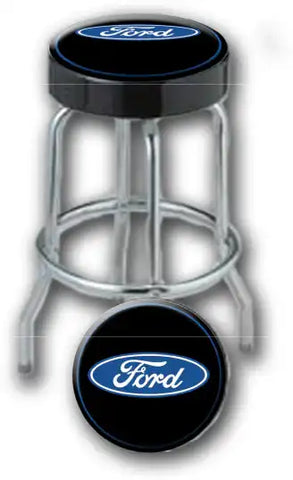 PLASTICOLOR 004751R01 GARAGE STOOL FORD LOGO