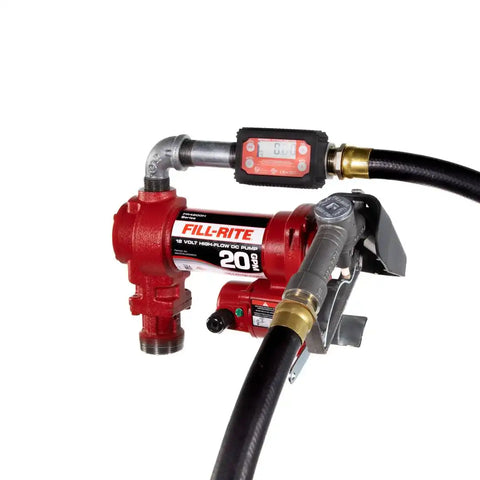 12VDC HIGH FLOW PUMP WITH IN-LINE