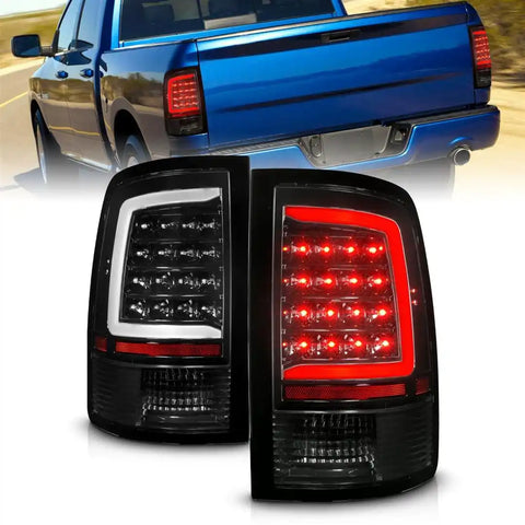 ANZO USA 311452 Tail Light Assembly LED Clear Lens Black Housing Red Brake Light/