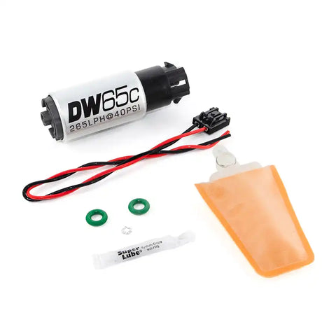 DEATSCHWERKS 9-652-1006 265LPH COMPACT FUEL PUMP WITH CLIPS