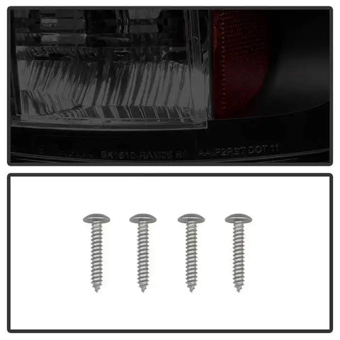 Spyder Automotive 5078094 Tail Light Assembly LED Smoke Lens Black Housing Uses O