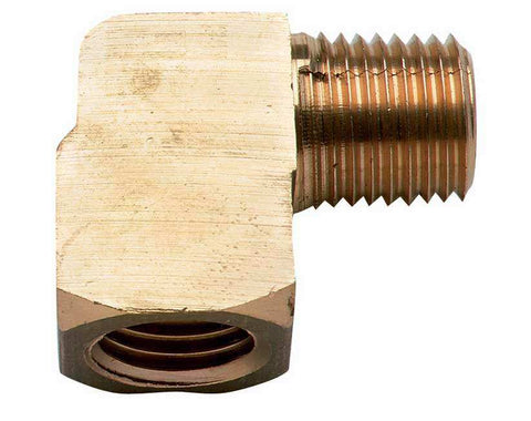 MALE/FEMALE 3/8 NPT BRS ELBOW