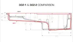 HOLLEY 302-1 GM RETROFIT ENG OIL PAN