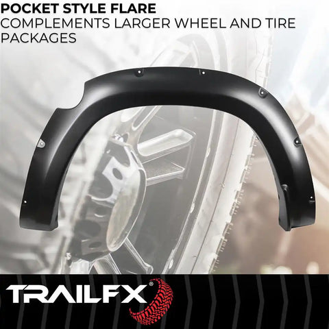 TRAILFX TFD3005S POCKET STYLE FLARE SMOOTH SET OF 4
