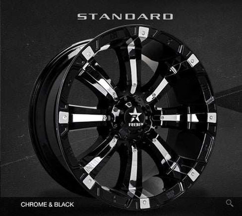94R BLK/CHR 17X9 6-139.7
