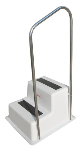DOCK STEP - RAILING  DOUBLE TREAD