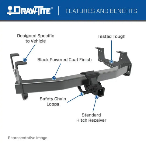 DRAW TITE 41553 HITCH CLASS IV GM & CHEVY 1500