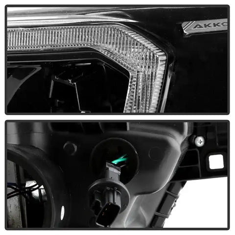 SPYDER 9050060 LED PROJECTOR HEADLIGHT BLACK