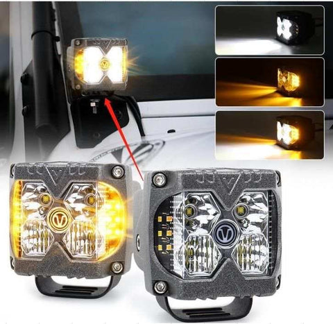 RACESPORT LT RS02SC NEW - 40-WATT LED AUXILIARY CUBE LI