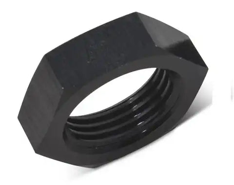 BULKHEAD NUT 6 AN BLAC