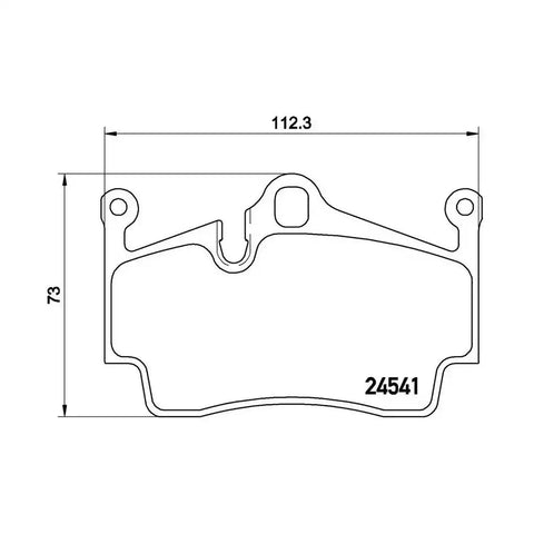 DISC BRAKE PAD SET