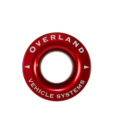 Overland Vehicle Systems 19240005 RECOVERY RING 2.5' 10 000 LB. RED W