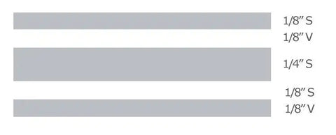 MULTISTRIPE TAPE 3/4'SLVR