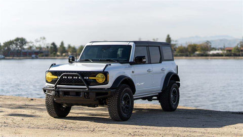 GT STYLING GT2160Y HEADLIGHT COVER KIT 4 PIECE TRANS