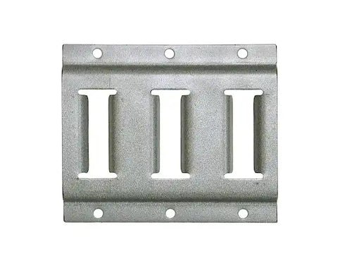 Buyers Products 1903055 Tie Down Track E-Track 5 Foot Length Powder Coated Grey