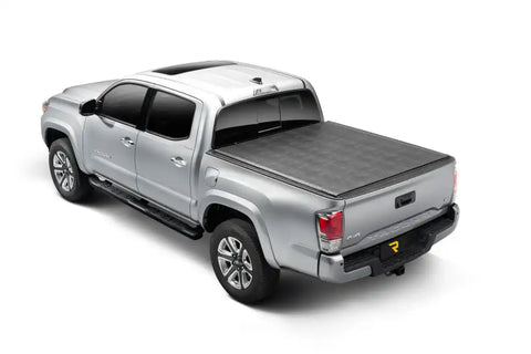 Truxedo 1557101 - Tonneau Cover Sentry Hard Roll-Up Non Lockable; Black Leather-Grain Vinyl