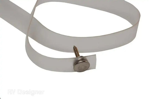 18' PLASTIC TIE BACK CLEA