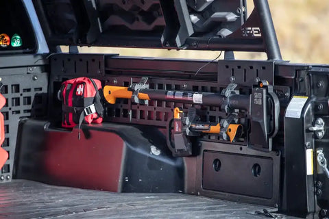 Body Armor TC-7125 Bed Cargo Rack Over Wheel Well Mount Bolt On Black Steel With