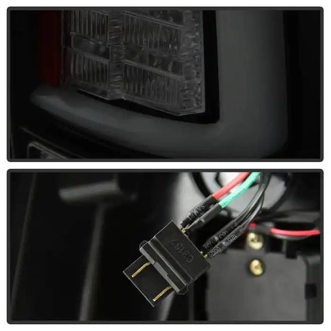 Spyder Automotive 5084033 Tail Light Assembly LED Black Smoke Lens Black Housing