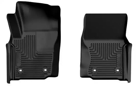 Husky Liner 13931 Front Row 2 Piece with Manual Transmission With Vinyl Floors