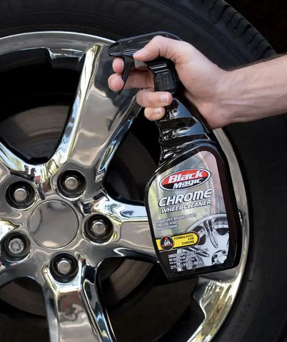 BLACK MAGIC  WHEEL CLEANER CHROME 6
