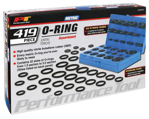 PERFORM TOOL W5203 HDWR KITS-O-RINGS