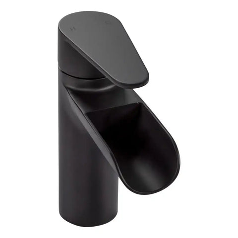 WATERFALL BATHROOM FAUCET - BLACK M