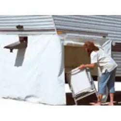 Adco 3502 Fifth Wheel Skirt 266 Inch Length x 64 Inch Height Polar White Laminated