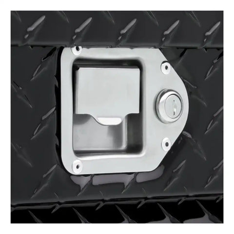 UWS TBS-69-LP-BLK Tool Box Crossover Low Profile Single Lid Diamond Tread Black