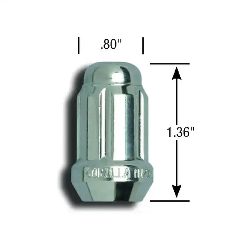 GORILLA 21188HT 1/2 DSD LUG NUTS 100/BOX
