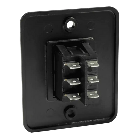 INTERIOR SWITCH BLK 40AMP W/PLATE