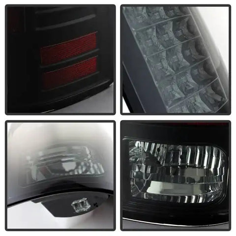 Spyder Automotive 5077578 Tail Light Assembly LED Smoke Lens Black Housing Uses O