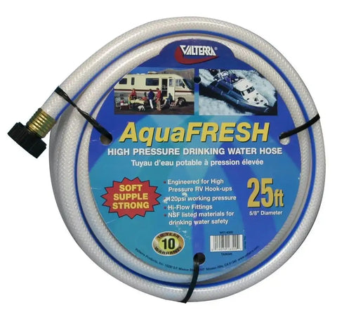 WTR. HOSE 5/8' X 25' WHT