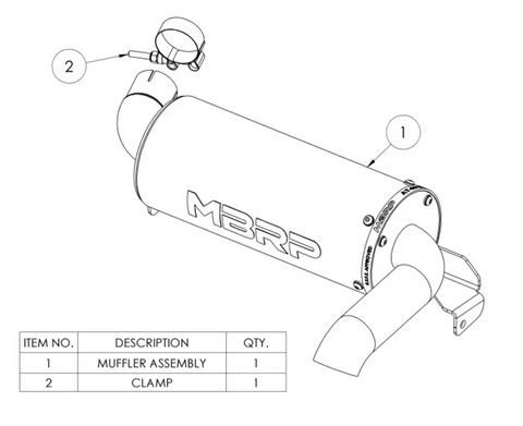 MBRP Exhaust AT-9212PT - Spark Arrestors Included. REPACK KIT PT-5012PK sold separately
