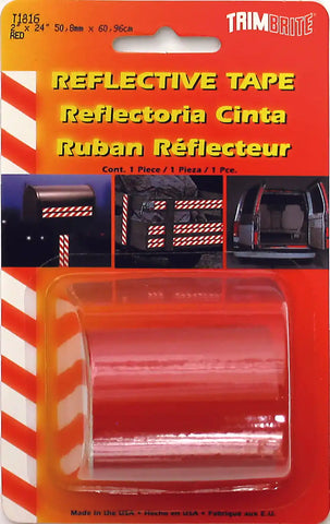 2X24 REFL TAPE RED